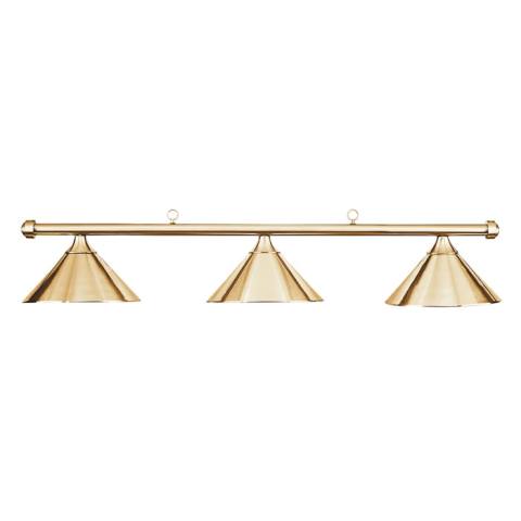 HJ Scott Brass Billiard Light - Brass Shade