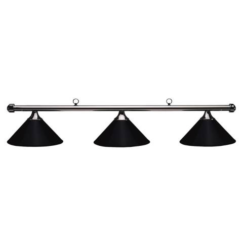 HJ Scott Gunmetal Billiard Light - Black Shade