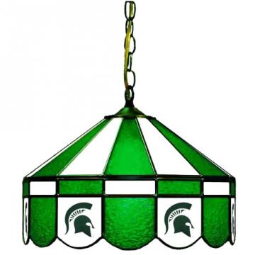 Michigan State Spartans 16 Inch Swag Hanging Lamp