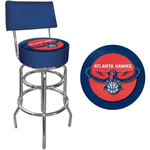 Atlanta Hawks Bar Stool with Back