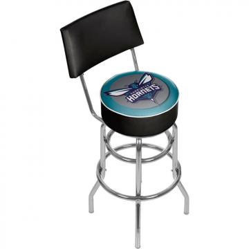 Charlotte Hornets Bar Stool with Back