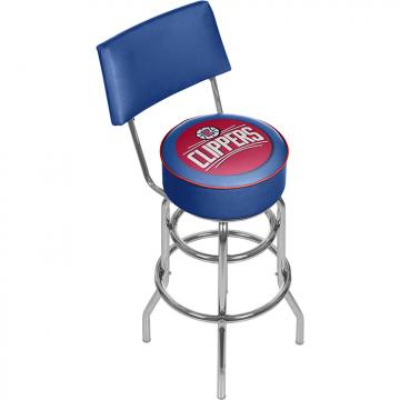 Los Angeles Clippers Bar Stool with Back