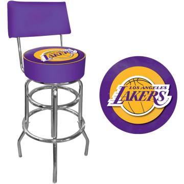 Los Angeles Lakers Bar Stool with Back