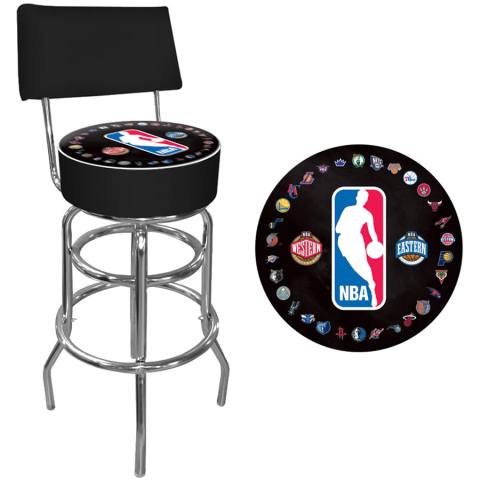 NBA Bar Stool with Back