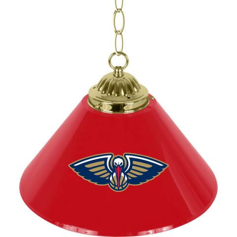 New Orleans Pelicans 14 Inch Bar Lamp