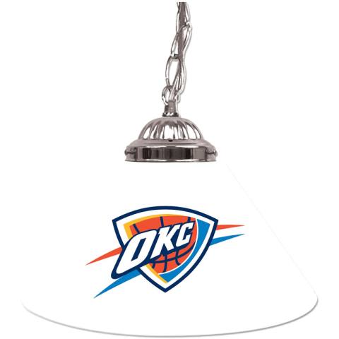 Oklahoma City Thunder 14 Inch Bar Lamp