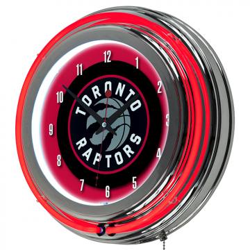 Toronto Raptors Neon Clock