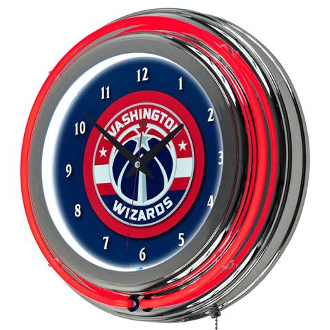 Washington Wizards Neon Clock