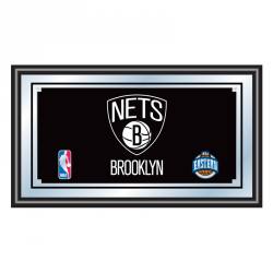 Brooklyn Nets Framed Mirror