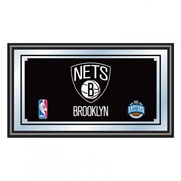 Brooklyn Nets Framed Mirror