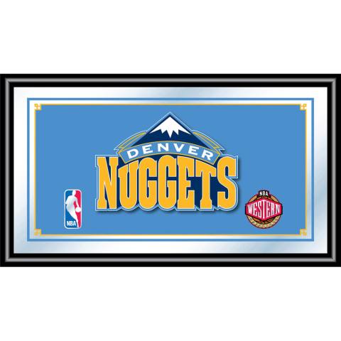 Denver Nuggets Framed Mirror