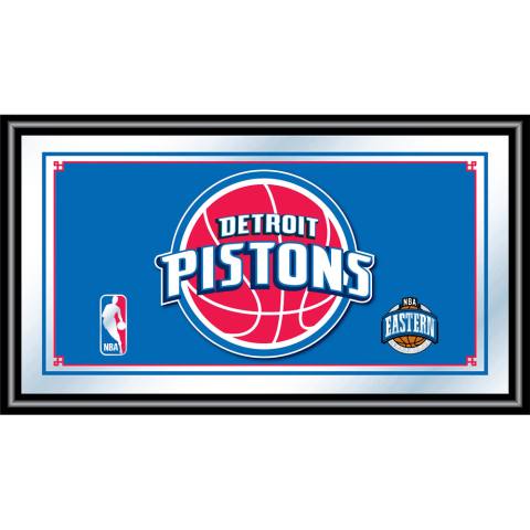 Detroit Pistons Framed Mirror