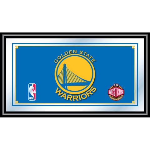 Golden State Warriors Framed Mirror