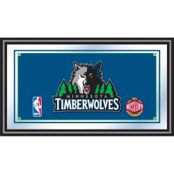 Minnesota Timberwolves Framed Mirror