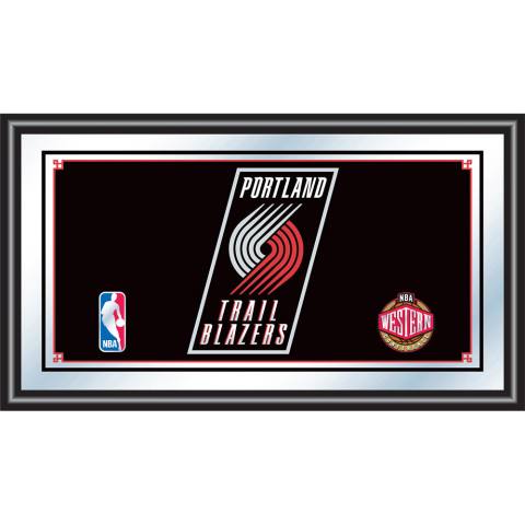 Portland Trail Blazers Framed Mirror