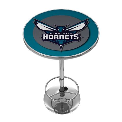 Charlotte Hornets Chrome Pub Table