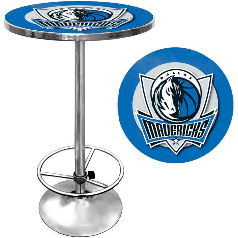 Dallas Mavericks Chrome Pub Table