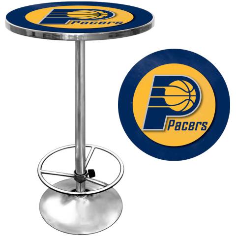 Indiana Pacers Chrome Pub Table