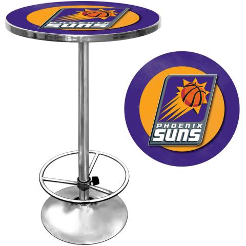 Phoenix Suns Chrome Pub Table