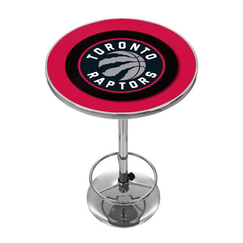 Toronto Raptors Chrome Pub Table