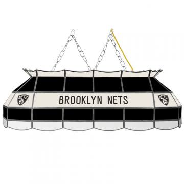 Brooklyn Nets 40 Inch Glass Billiard Light