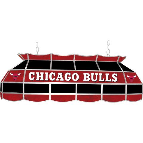 Chicago Bulls 40 Inch Glass Billiard Light