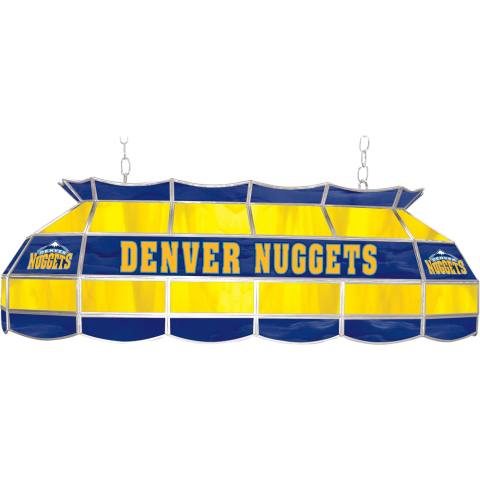 Denver Nuggets 40 Inch Glass Billiard Light