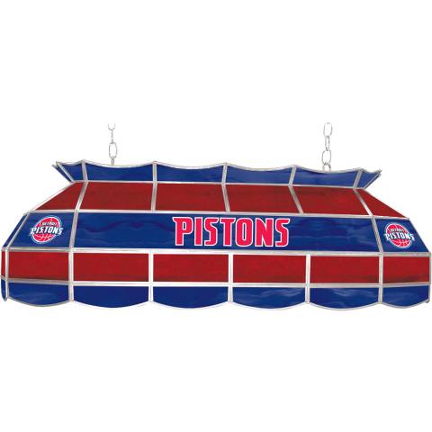 Detroit Pistons 40 Inch Glass Billiard Light