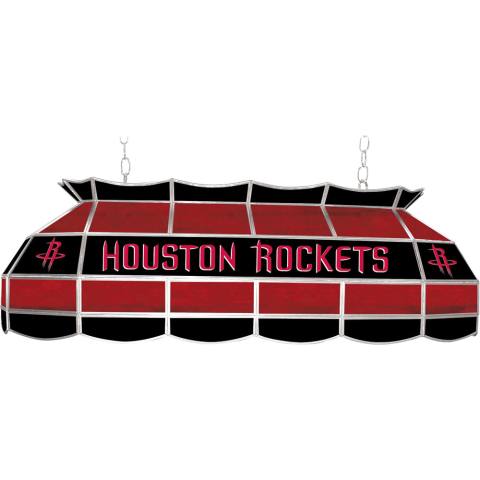 Houston Rockets 40 Inch Glass Billiard Light