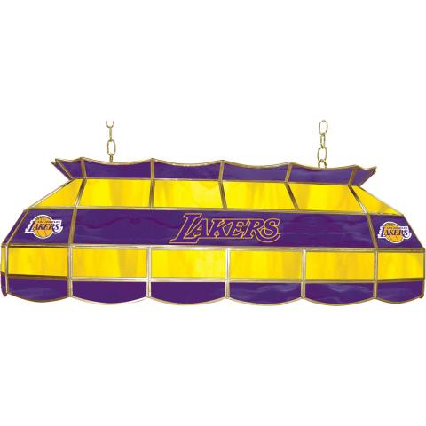 Los Angeles Lakers 40 Inch Glass Billiard Light