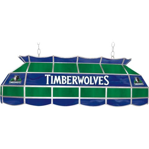 Minnesota Timberwolves 40 Inch Glass Billiard Light