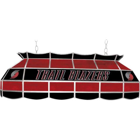 Portland Trail Blazers 40 Inch Glass Billiard Light