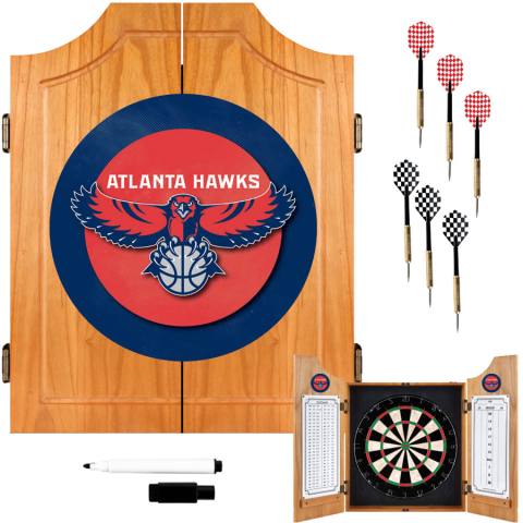 Atlanta Hawks Dart Board Set