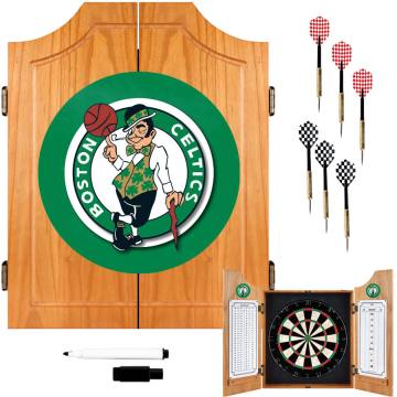 Boston Celtics Dart Board Set