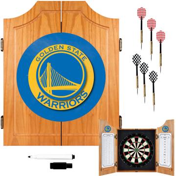 Golden State Warriors Dart Board Set