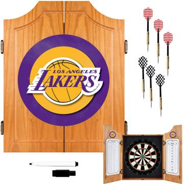 Los Angeles Lakers Dart Board Set