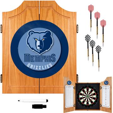 Memphis Grizzlies Dart Board Set