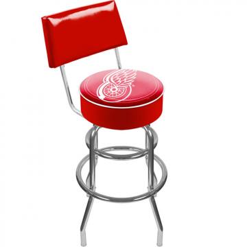 Detroit Red Wings Bar Stool with Back