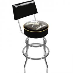 Pittsburgh Penguins Bar Stool with Back