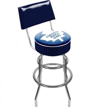Toronto Maple Leafs Bar Stool with Back