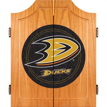 Anaheim Ducks Dart Board Cabinet Set