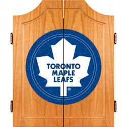 Toronto Maple Leafs Dart Board Cabinet Set