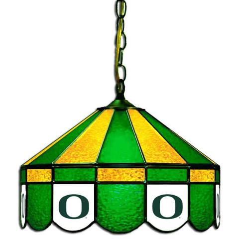 Oregon Ducks 16 Inch Swag Hanging Lamp