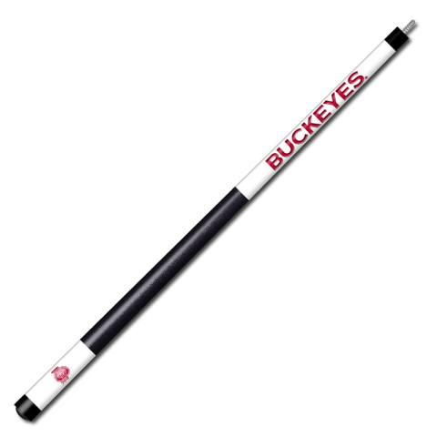 Ohio State Buckeyes Engraved Pool Cue