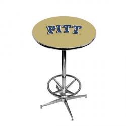 Pittsburgh Panthers Pub Table - Gold
