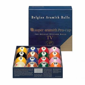 Super Aramith Pro-Cup Television Edition Billiard Ball Set