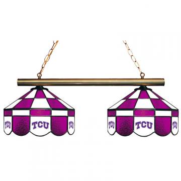 TCU Horned Frogs 2 Shade Executive Game Table Light