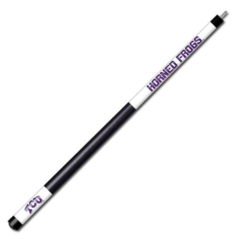 TCU Horned Frogs Engraved Pool Cue