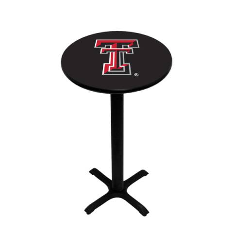 Texas Tech Red Raiders Black Pub Table