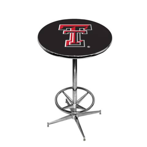 Texas Tech Red Raiders Chrome Pub Table